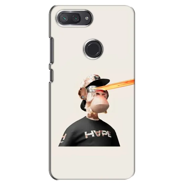 Чехол с принтом «обезьяна NFT в очках» для Xiaomi Mi 8 Lite