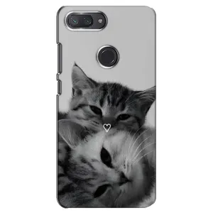 Чохол з малюнком кіт на Xiaomi Mi 8 Lite (Пара котів)