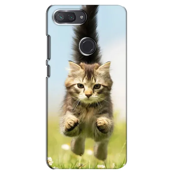 Чехол с принтом «Прыжок кота» для Xiaomi Mi 8 Lite