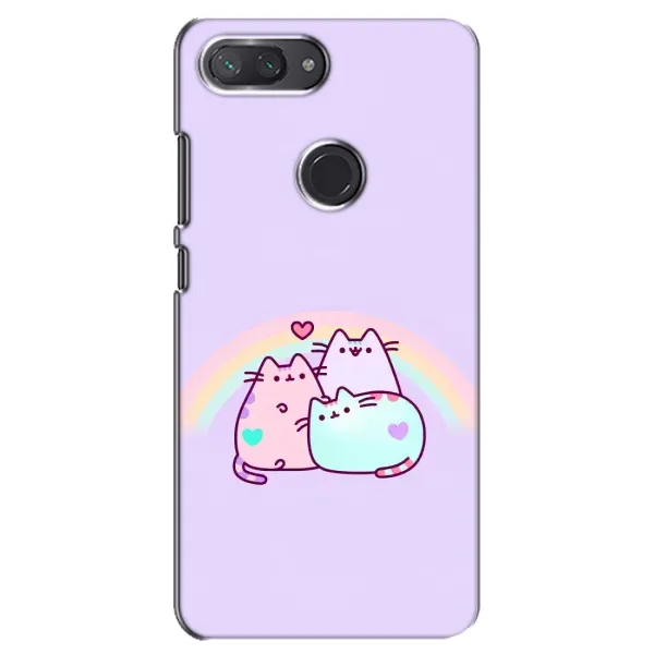 Чехол с принтом «Радужные котики» для Xiaomi Mi 8 Lite