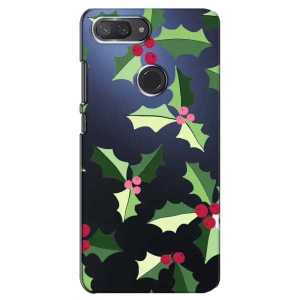 Чохол з принтом «Різдвяний фон» для Xiaomi Mi 8 Lite