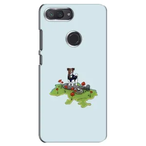 Чехлы с картинкой собаки Патрон для Xiaomi Mi 8 Lite (AlphaPrint) (Сапер Пес)