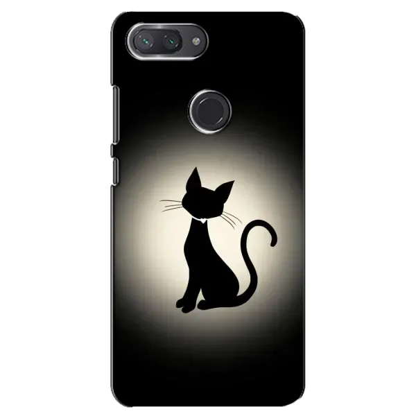 Чехол с принтом «Силуэт котика» для Xiaomi Mi 8 Lite