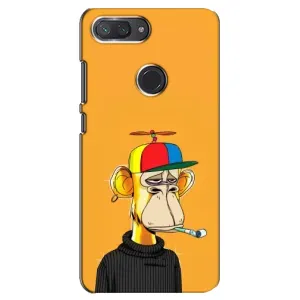 Чохли з Мавпами NFT для Xiaomi Mi 8 Lite (AlphaPrint) (Нудна мавпа NFT)
