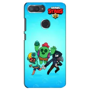 Чехлы Brawl Stars для Xiaomi Mi 8 Lite (AlphaPrint) (Тріо героїв)