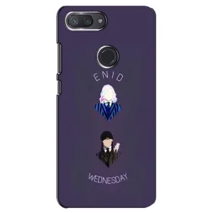 Чехлы Венсдей на Xiaomi Mi 8 Lite Уэнсдей (AlphaPrint) (Уэнздей и подруга)
