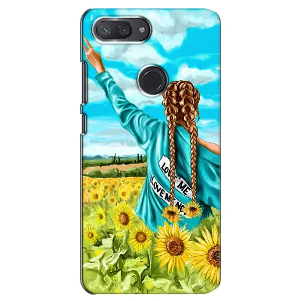 Чохол з принтом «Україночка» для Xiaomi Mi 8 Lite