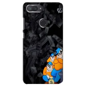 Чехлы с крутыми принтами для Xiaomi Mi 8 Lite - (PREMIUMPrint) (Воры)