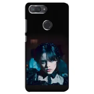 Чехлы Венсдей на Xiaomi Mi 8 Lite Уэнсдей (AlphaPrint) (взгляд Уэнздей)