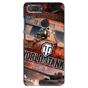 Чехлы с тематикой Киберспорт для Xiaomi Mi 8 Lite (VPrint) (World of Tanks)