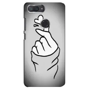 Чохол з принтом «Значок Love» для Xiaomi Mi 8 Lite