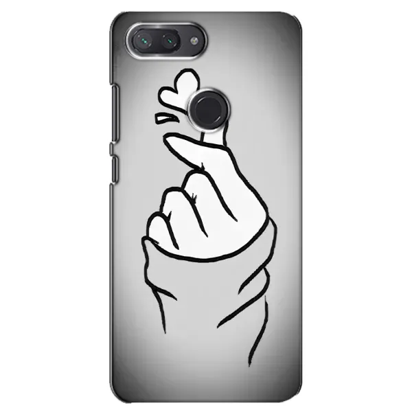 Чохол з принтом «Значок Love» для Xiaomi Mi 8 Lite