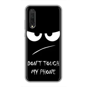 Чехол для Ксяоми Ми 9 Лайт - (AlphaPrint) с печатью (ТОП продаж) (Dont Touch)