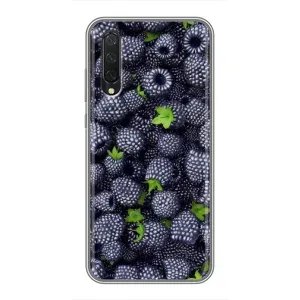 Чехлы с Фруктами для Xiaomi Mi 9 Lite (VPrint) (Ежевика)