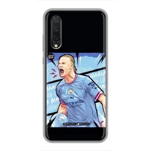 Чехлы с футболистом Ерлинг Холанд для Xiaomi Mi 9 Lite (AlphaPrint) (гол Эрлинг Холланд)