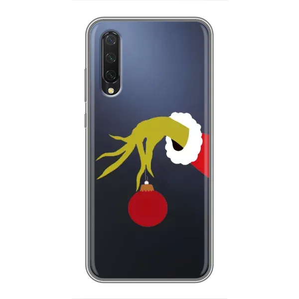 Чохол з принтом «Грінч з іграшкою» для Xiaomi Mi 9 Lite