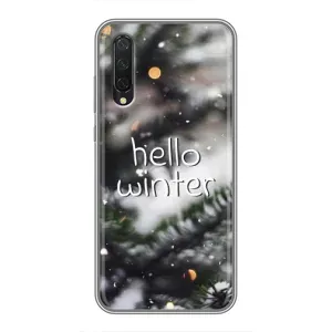 Новогодние, Праздничные Чехлы для Xiaomi Mi 9 Lite - 2024 год (Hello winter)