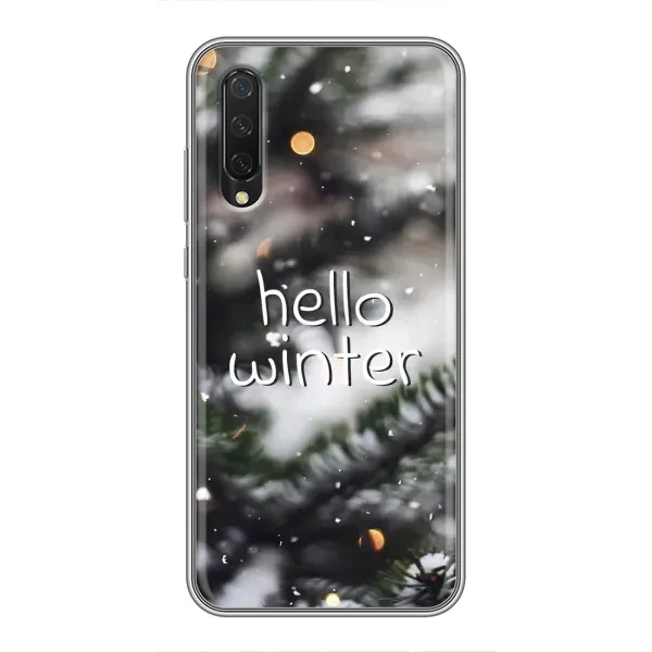 Чохол з принтом «Hello winter» для Xiaomi Mi 9 Lite
