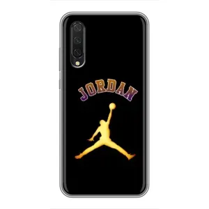 Чехлы для Xiaomi Mi 9 Lite - с картинкой JORDAN (AlphaPrint) (Jordan Gold)