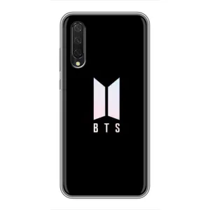 Чехлы BTS для Xiaomi Mi 9 Lite (AlphaPrint) (Лого BTS)
