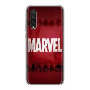 Чехол МАРВЕЛ для Ксяоми Ми 9 Лайт (AlphaPrint) (MARVEL)