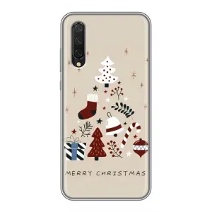 Рождественские, Праздничные Чехлы для Ксяоми Ми 9 Лайт (Merry Christmas)