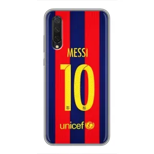 Чехлы Месси для Xiaomi Mi 9 Lite (AlphaPrint) (Messi Barca 10)