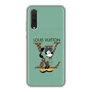 Чохли Луі Вітон для Xiaomi Mi 9 Lite (AlphaPrint - LOUIS VUITTON) (Міккі Маус LV)