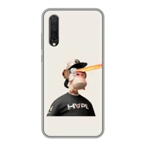 Чохли з Мавпами NFT для Xiaomi Mi 9 Lite (AlphaPrint) (мавпа NFT в окулярах)