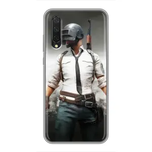 Чеjхол PUBG для Сяомі Мі 9 Лайт (AlphaPrint) (Пабг мен)