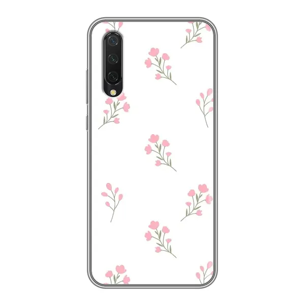 Чохол з принтом «Рожеві квіти» для Xiaomi Mi 9 Lite Чохол з принтом «Рожеві квіти» для Xiaomi Mi 9 Lite