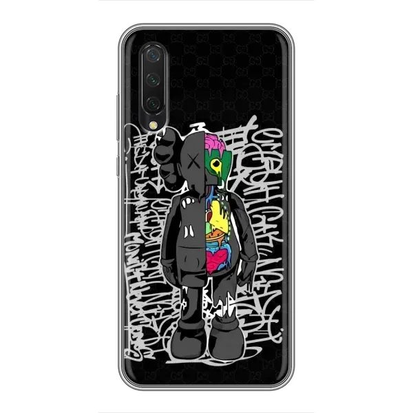 Чохол з принтом «Стиль Bearbrick» для Xiaomi Mi 9 Lite