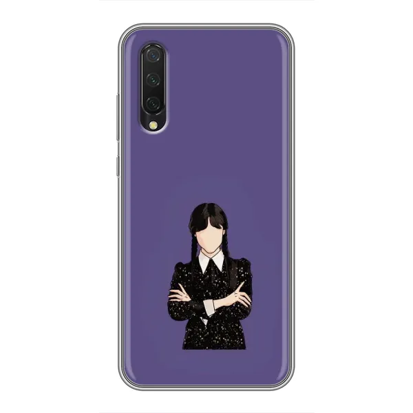 Чохол з принтом «Венздей у чорному» для Xiaomi Mi 9 Lite