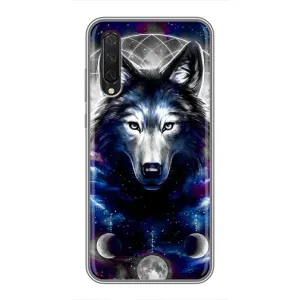 Защитные чехлы для Ксяоми Ми 9 Лайт (AlphaPrint) (ХИТ продаж) ВОЛК (Волк)