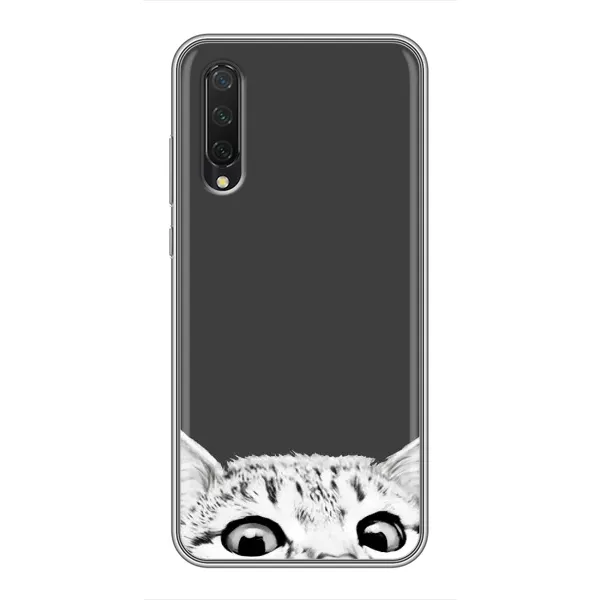 Чехол с принтом «Выглядывает кот» для Xiaomi Mi 9 Lite