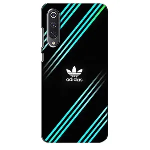 Чохли Адидас для Xiaomi Mi 9 SE (AlphaPrint) (Адідас з полосами)