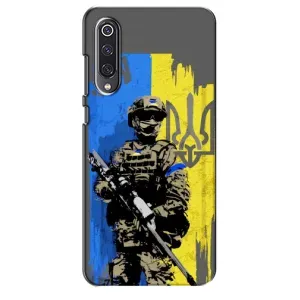 Чехлы с картинкой ЗСУ для Xiaomi Mi 9 SE (AlphaPrint) (АРТ солдат)