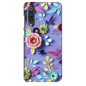 Чохли з квітами для Xiaomi Mi 9 SE (VPrint) (Дизайн квітів)