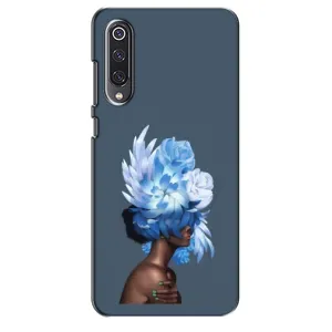Чехлы (ART) Цветы на Xiaomi Mi 9 SE (VPrint) (Квіти на голові)