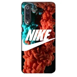 Чехол для Xiaomi Mi 9 SE - с принтом Найк (AlphaPrint) (Дымчатый найк)