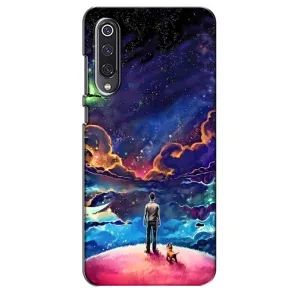 Космічні Чохли для Сяомі Мі 9 SE (VPrint) (Вид Галактики)