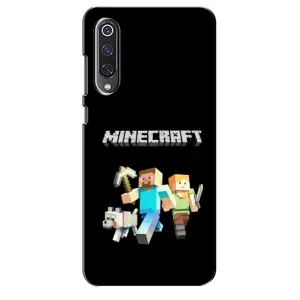 Чохол Майнкрафт на Xiaomi Mi 9 SE (AlphaPrint) Minecraft (герої Minecraft)