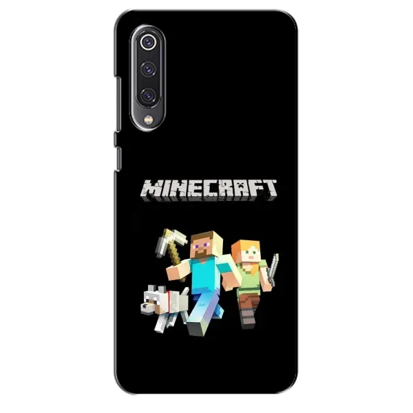 Чехол с принтом «герои Minecraft» для Xiaomi Mi 9 SE