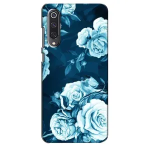 Чехлы (ART) Цветы на Xiaomi Mi 9 SE (VPrint) (Блактині бутони)
