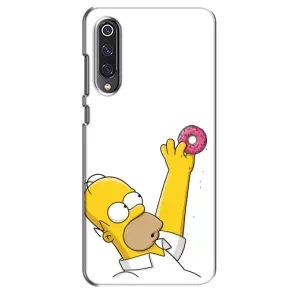 Чjхол з Сімпсонами для Xiaomi Mi 9 SE (VPrint) (Гомер з пончиком)