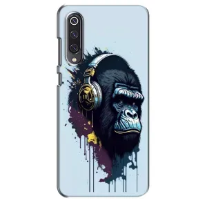Чохол з Мавпами Xiaomi Mi 9 SE - (AlphaPrint) (Горила в навушниках)