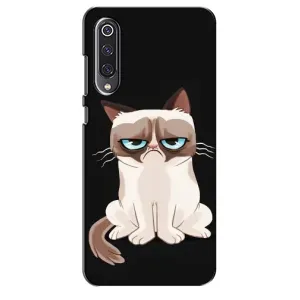 Чохол з принтом для Xiaomi Mi 9 SE (AlphaPrint) Модні коти (Сумний кіт)