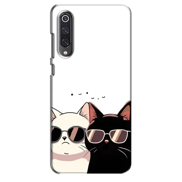 Чохол з принтом «Коти в окулярах» для Xiaomi Mi 9 SE Чохол з принтом «Коти в окулярах» для Xiaomi Mi 9 SE