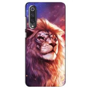 Чохол з картинкою ЛЕВ для Xiaomi Mi 9 SE (VPrint) (Красочний Лев)