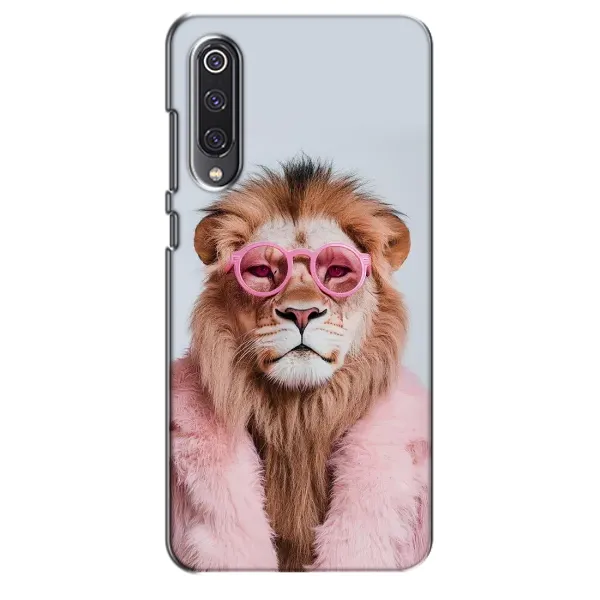 Чехол с принтом «Лев в очках» для Xiaomi Mi 9 SE